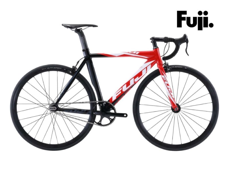 (選べる特典付)2025 FUJI フジ TRACK PRO トラックプロ レッドブラック シングルギア ピストレーサー