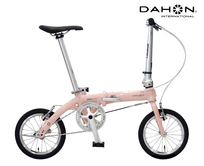 (選べる特典付)2024 DAHON INTERNATIONAL ダホンインターナショナル DOVE SUPER LIGHT ダブスーパーライト ピーチ シングルスピード 折り畳み