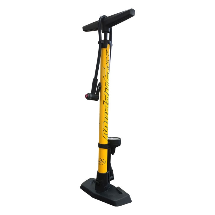 ARAYA アラヤ MUDDY FOX TWIN VALVE FLOOR PUMP マディフォックス ツインバルブフロアポンプ 英仏米対応(ARAYA 純正)