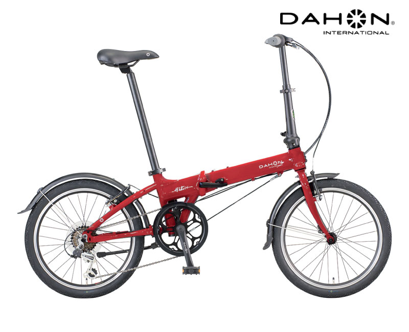 2024 DAHON INTERNATIONAL ダホンインターナショナル HIT D6 ヒットD6 クリムゾンレッド 6段変速 折り畳み