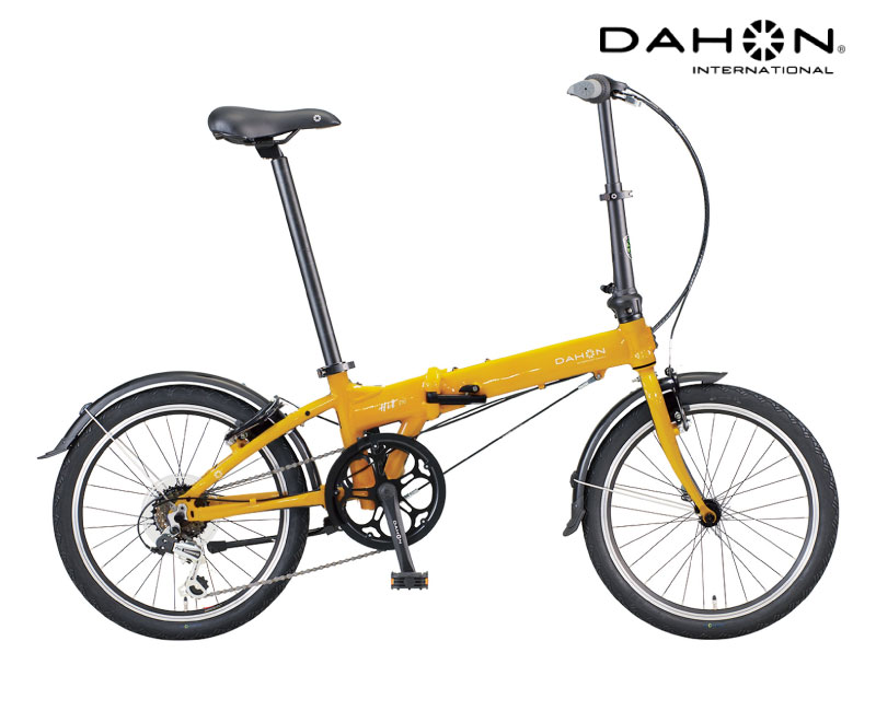 2024 DAHON INTERNATIONAL ダホンインターナショナル HIT D6 ヒットD6 ハーベストオレンジ 6段変速 折り畳み